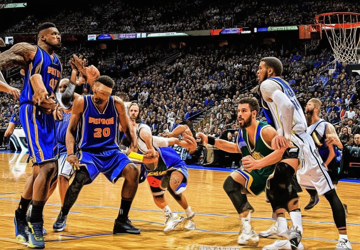 2004活塞VS2017勇士：经典对决解